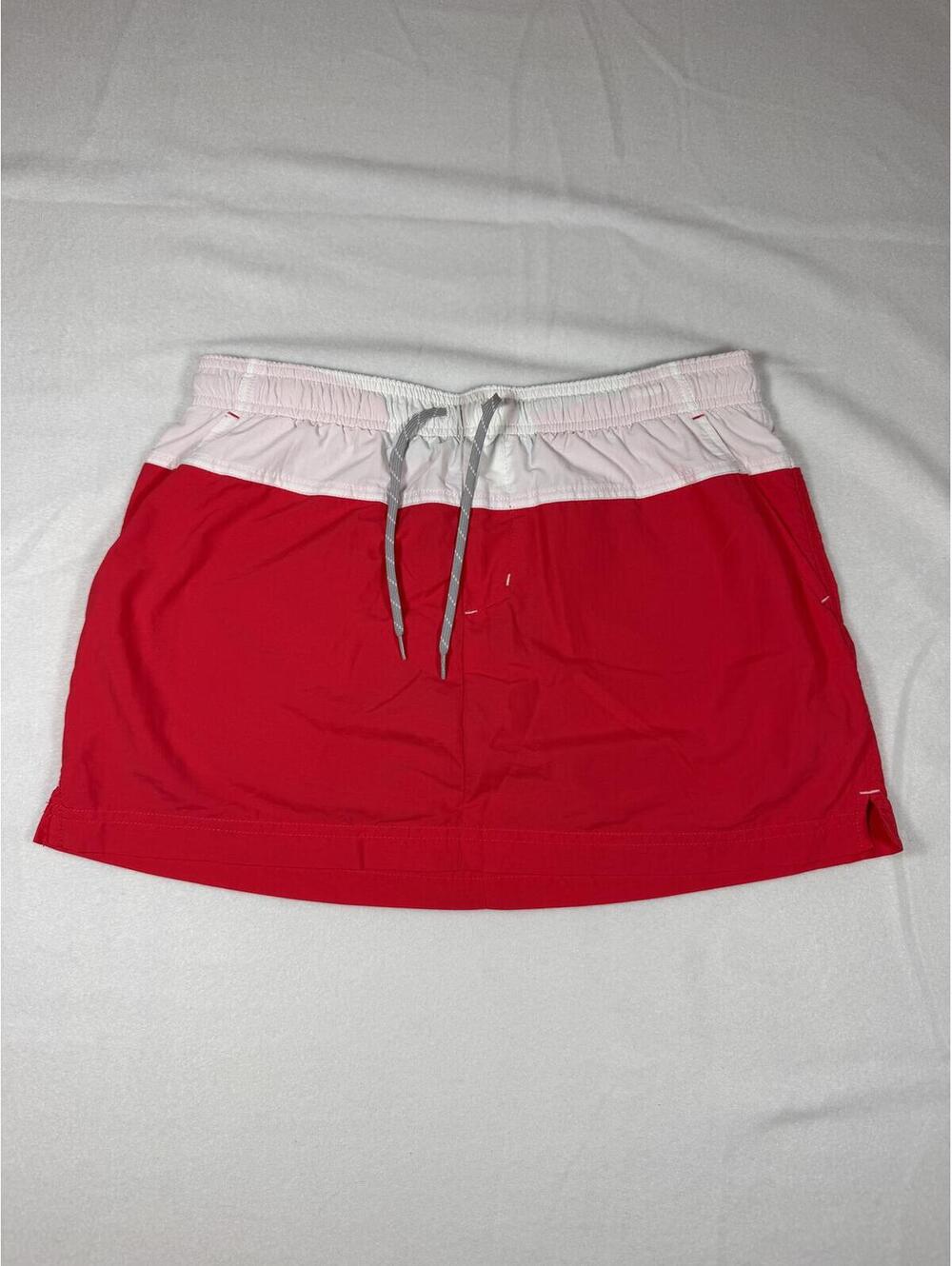 Columbia Sportswear Women's Athletic Skort Size Small Pink Gray Built-In Shorts